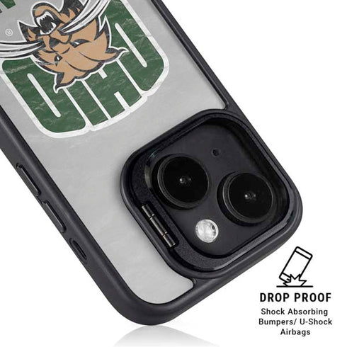Ohio University Ohio University Bobcats iPhone 15 Kickstand Case